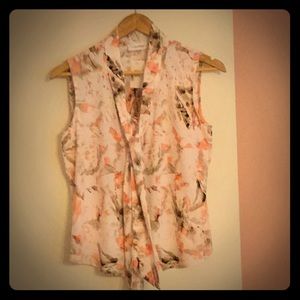 Calvin Klein sleeveless blouse